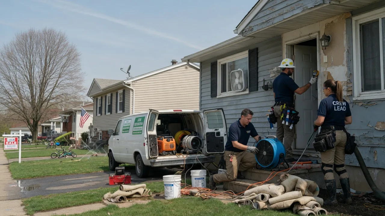Flood Cleanup in Kendallville, IN near me