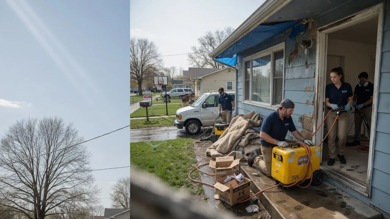 Basement Flood Cleanup in Kendallville, IN near me